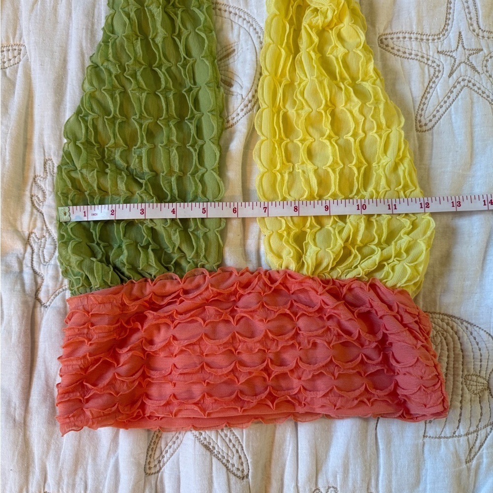 Colorful Textured Crop Top - Picture 7 of 14